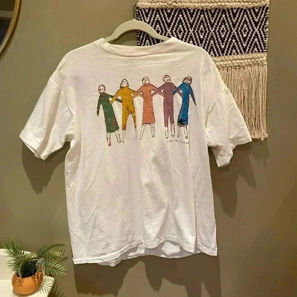 FINE FRIENDS 1993 VINTAGE ART TOP L - Picture 1 of 5